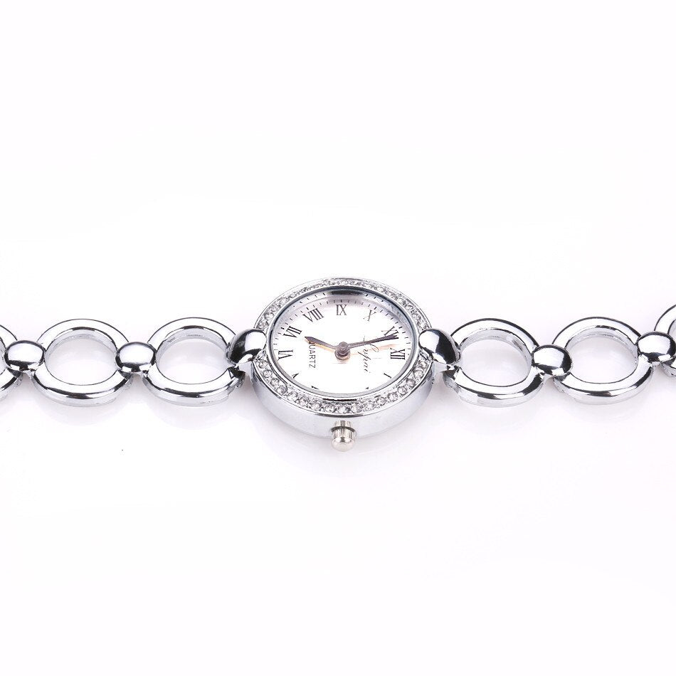 Bracelet Style Crystal Watch