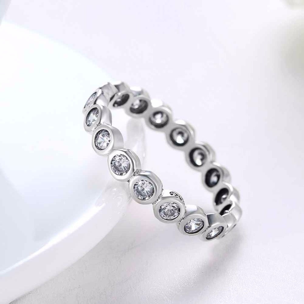 Zircon + Sterling Silver Ring