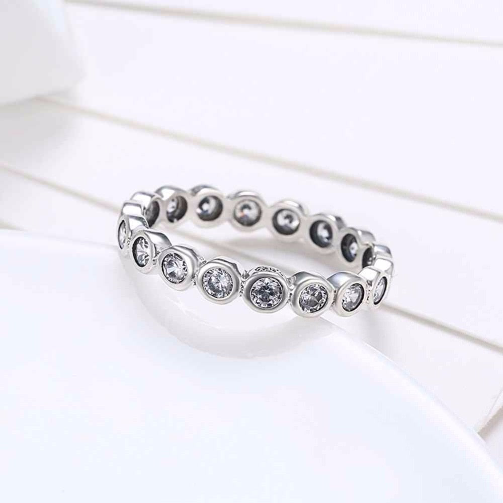 Zircon + Sterling Silver Ring