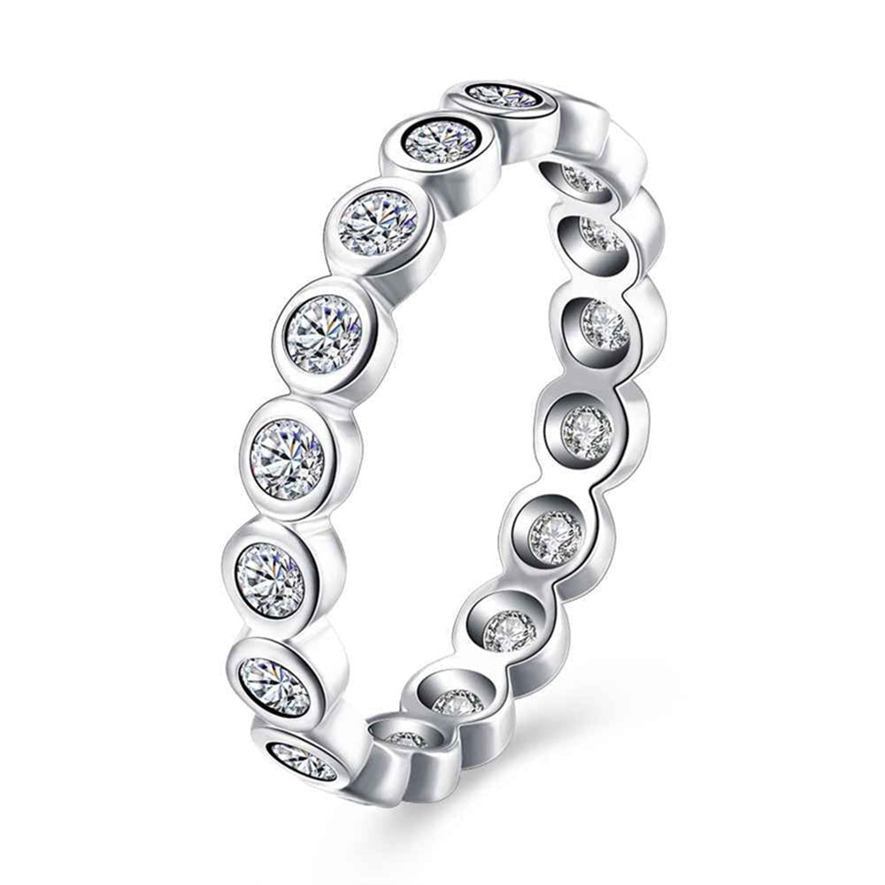 Zircon + Sterling Silver Ring