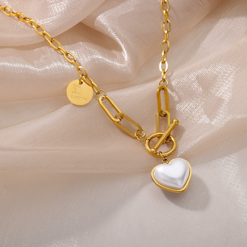 Heartfelt Pearl Pendant