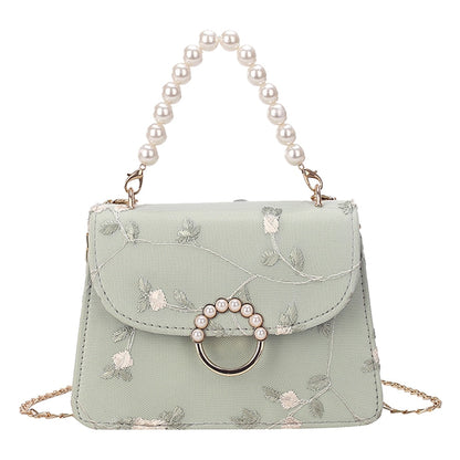 Vintage Pearl Chain Handbag