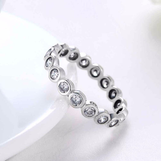 Zircon + Sterling Silver Ring