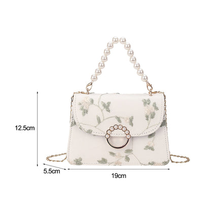 Vintage Pearl Chain Handbag
