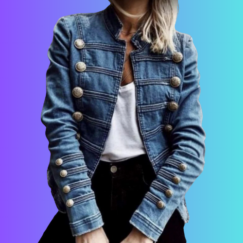 Urban Elegance Denim Coat