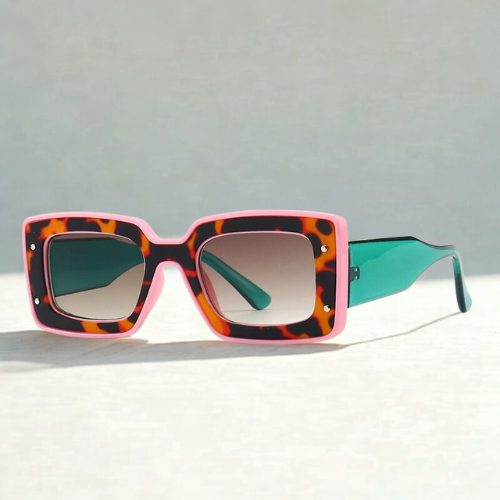 Multi-Tone Chic Rectangle Shades