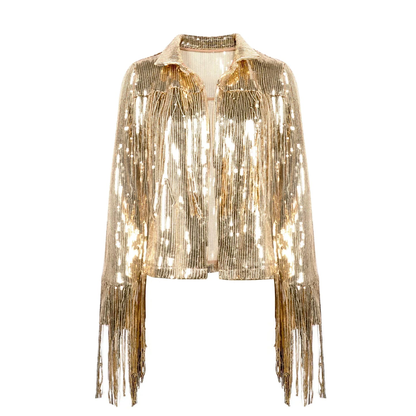Midnight Fringe Jacket