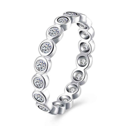 Zircon + Sterling Silver Ring