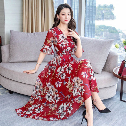 Floral Muse Midi Dress