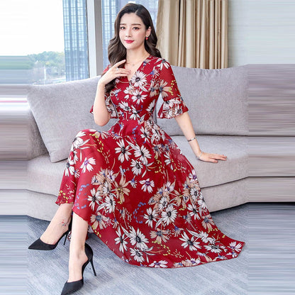 Floral Muse Midi Dress