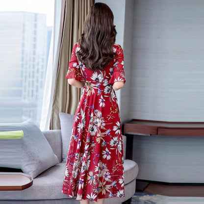 Floral Muse Midi Dress