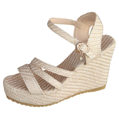 Sahara Weave Wedges
