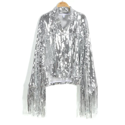 Midnight Fringe Jacket